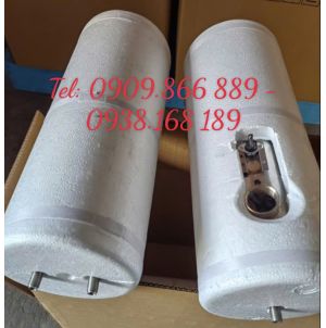 Bình nóng của máy lọc nước 2 vòi vỏ inox, Bình lạnh của máy lọc nước 2 vòi vỏ inox